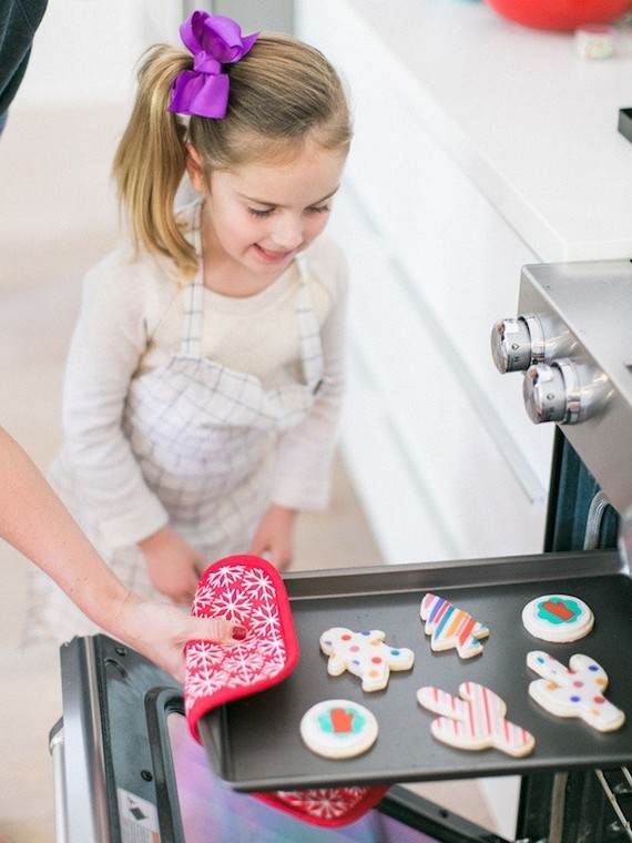 Modern cookie decorating party ideas