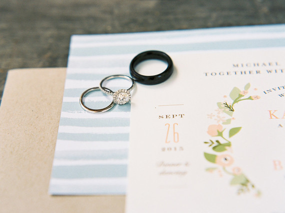 Minted wedding invitation