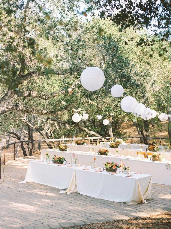 Colorful california wedding