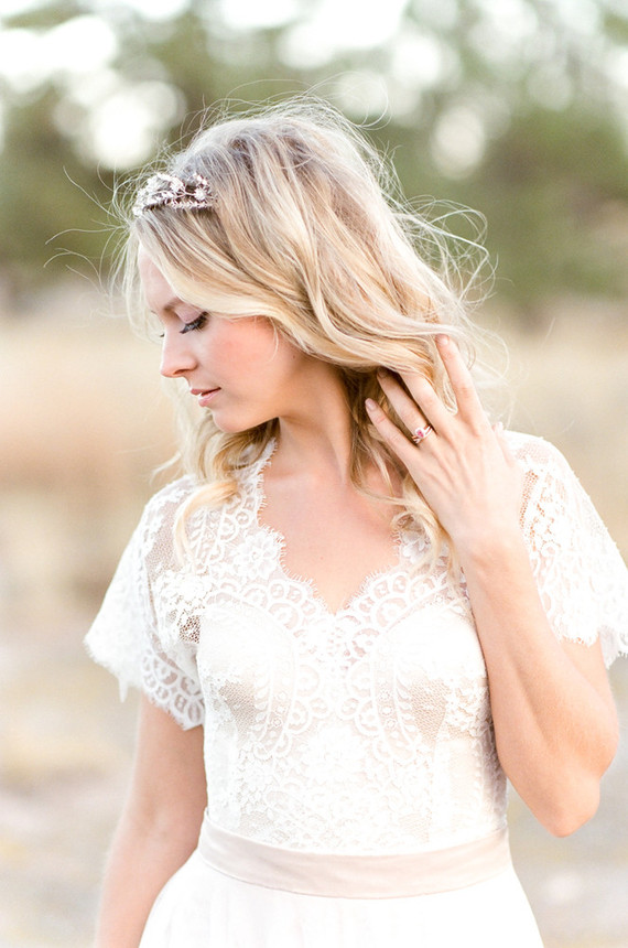 Lace wedding dress