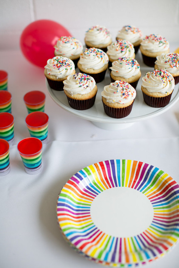 Modern kids birthday party