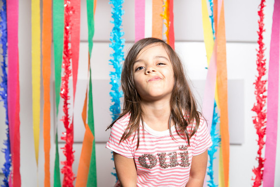 Colorful Photo Booth backdrop