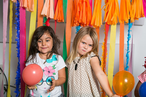 Colorful Photo Booth backdrop