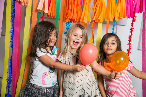 Colorful Photo Booth backdrop