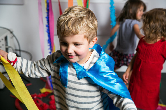 Modern kids birthday party