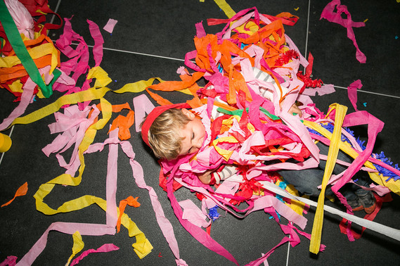 Modern kids birthday party