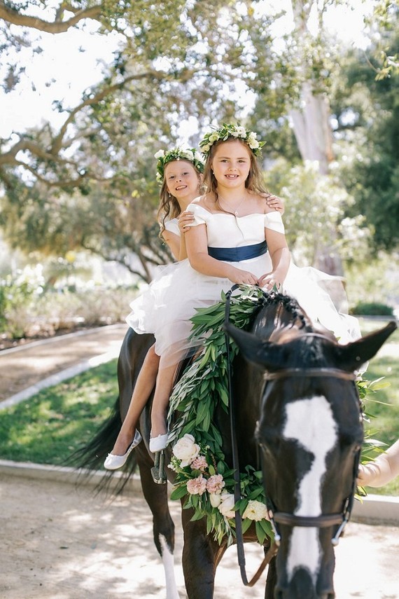 Equestrian themed wedding