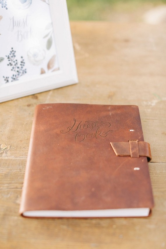 Wedding guest book