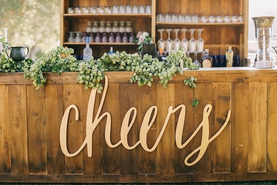 Rustic bar