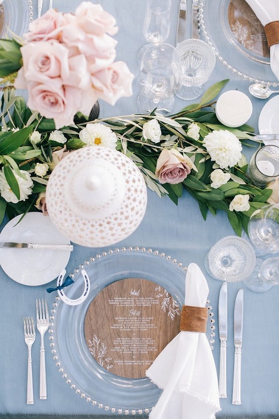 Rustic place setting