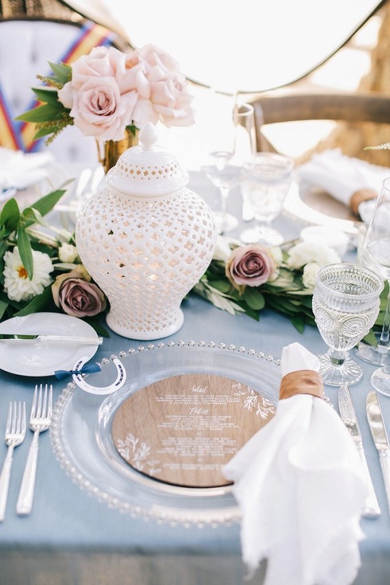 Rustic place setting