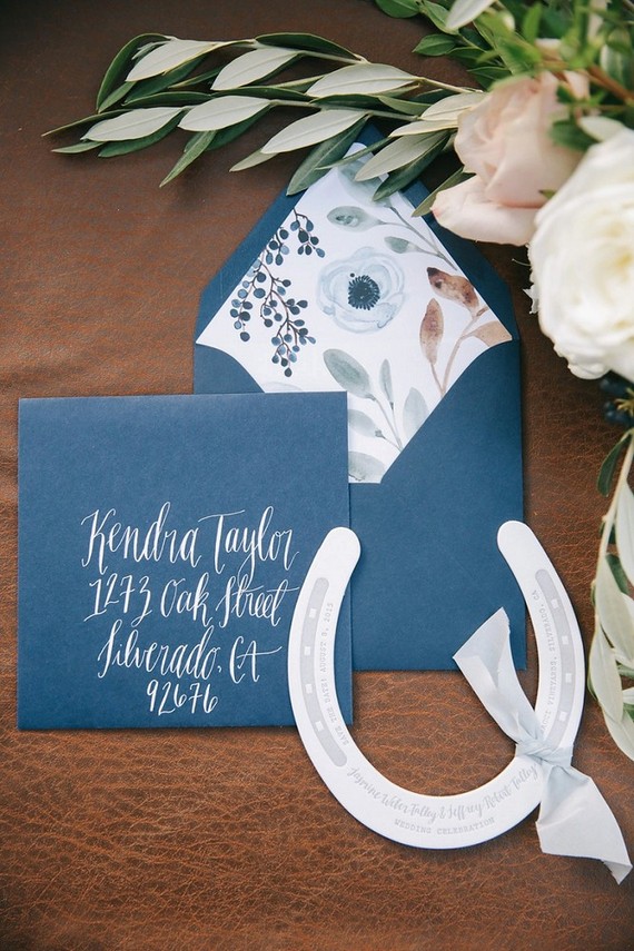 Equestrian themed wedding