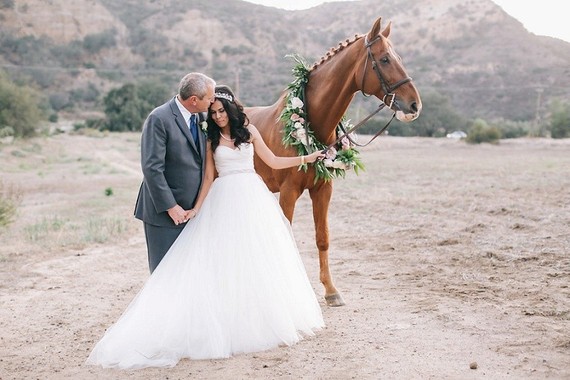 Equestrian themed wedding