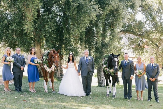 Equestrian themed wedding