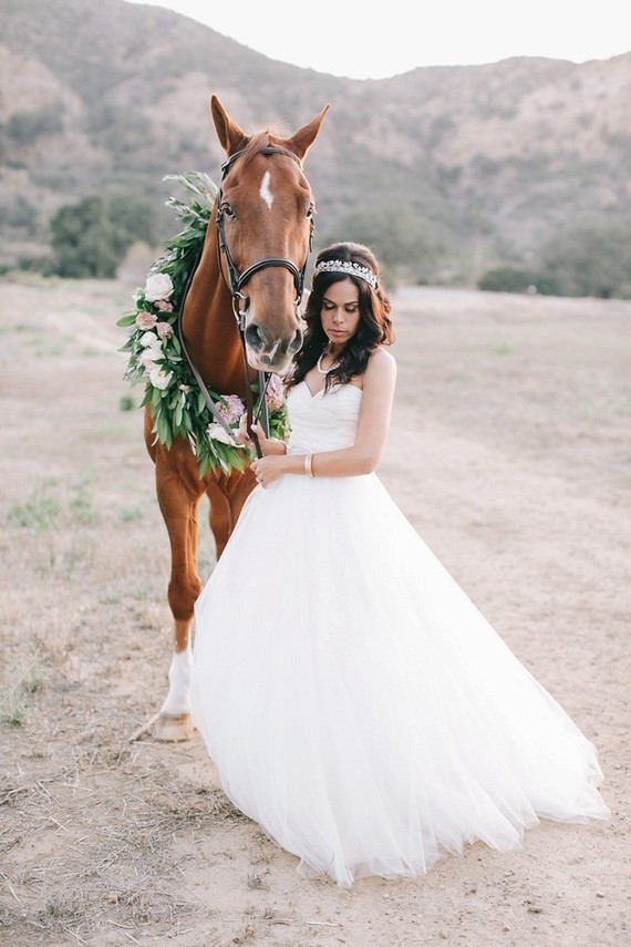 Equestrian themed wedding