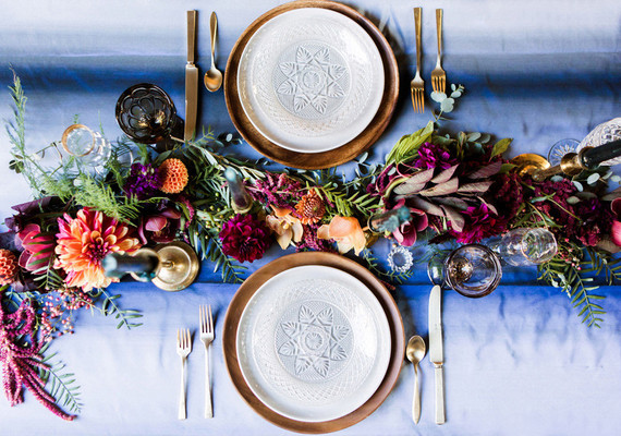 Jewel Toned wedding inspiration Inspiration