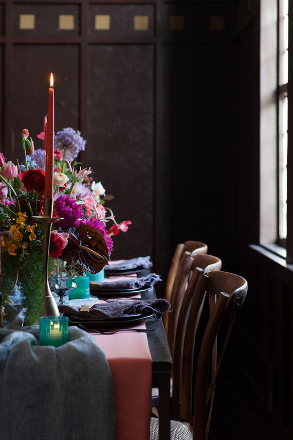 Moody spring wedding inspiration