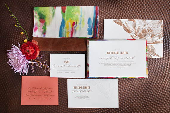 Moody spring wedding inspiration