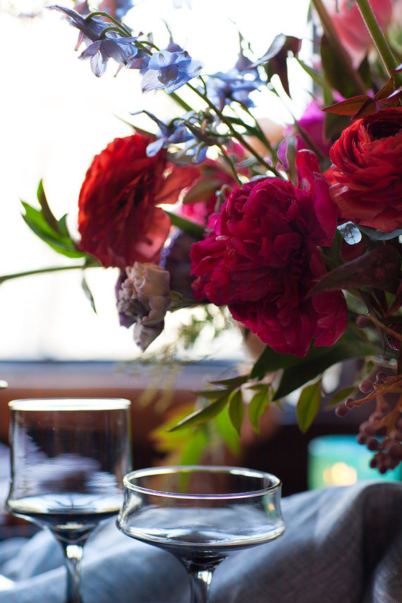 Moody spring wedding inspiration Inspiration