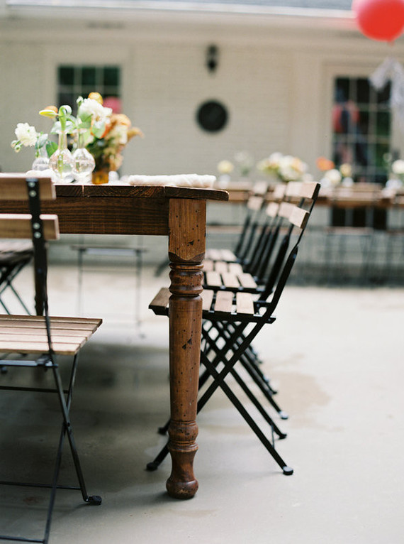 outdoor garden baby shower