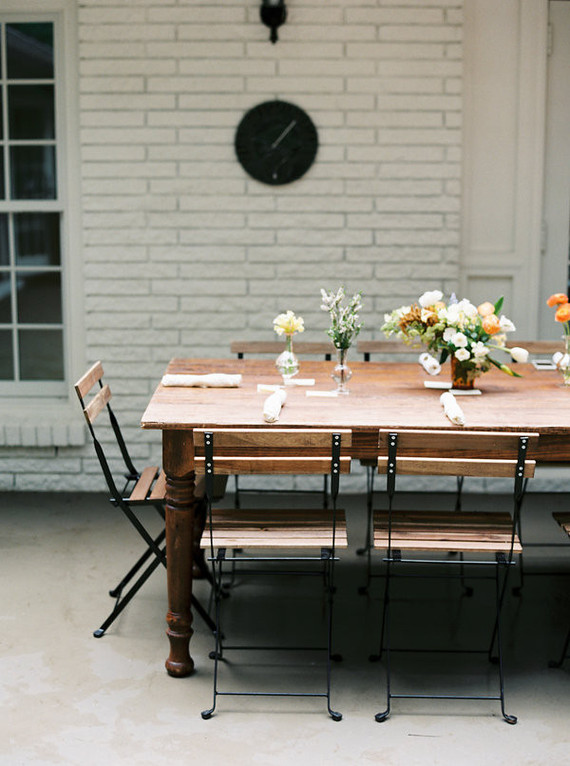 outdoor garden baby shower