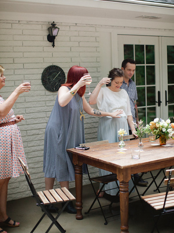 outdoor brunch baby shower