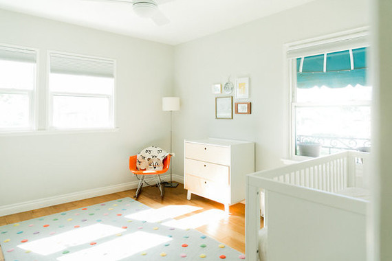 modern minimal nursery