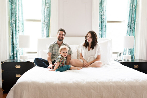 white bright family photos