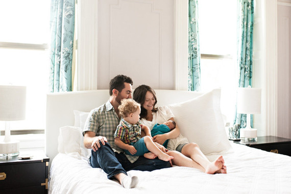 family newborn photos