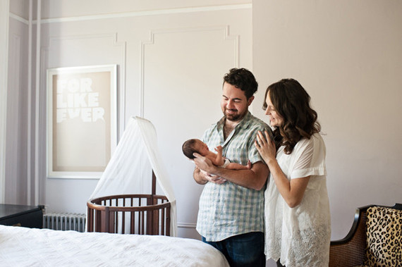 lifestyle newborn photos