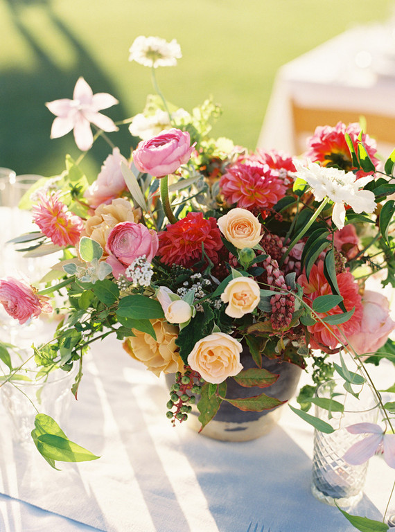 Summer wedding flowers