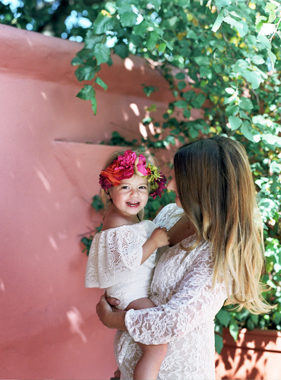 mama and baby portrait