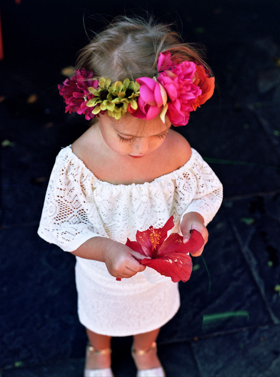 toddler girl flower crown
