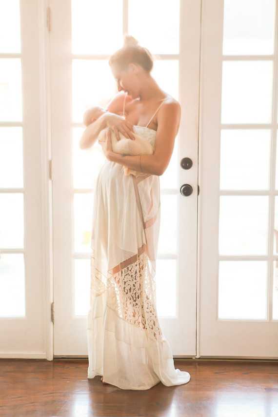 beachy newborn photos in Malibu Inspiration