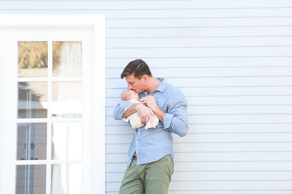 beachy newborn photos in Malibu