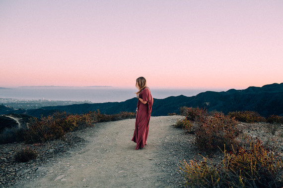 LA sunset proposal story Inspiration