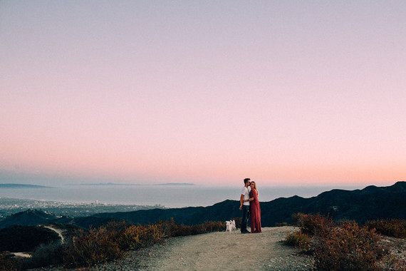 LA sunset proposal story Inspiration