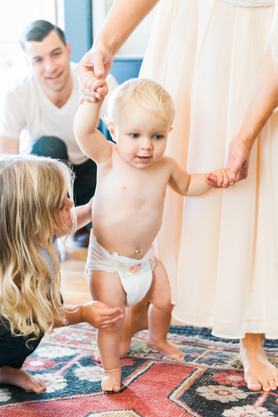 Lifestyle family photos at home