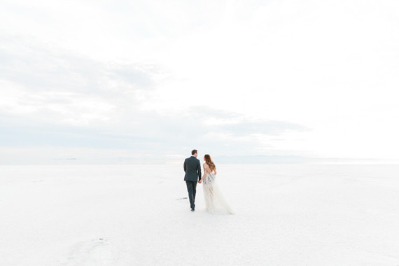 Utah Salt Flats wedding inspiration