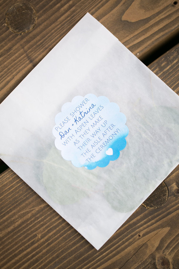 Ceremony floral toss