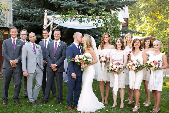 Romantic Summer Aspen wedding