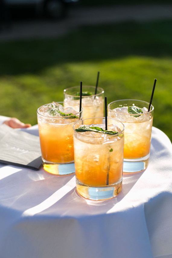 Summer wedding cocktail