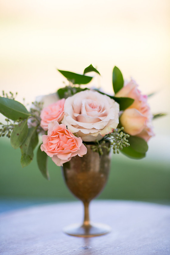 Summer wedding florals