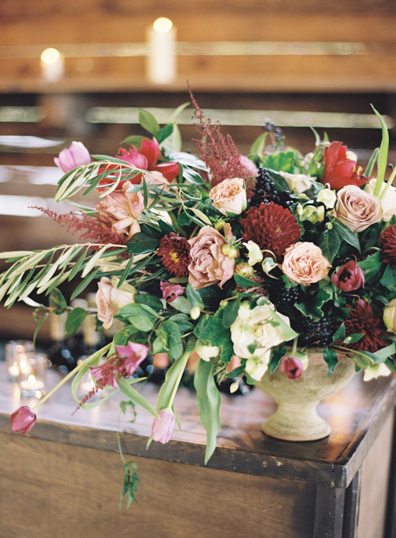 Fall wedding flowers