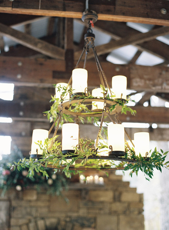 Rustic wedding decor