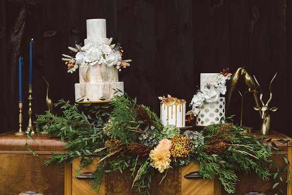 Cake dessert table