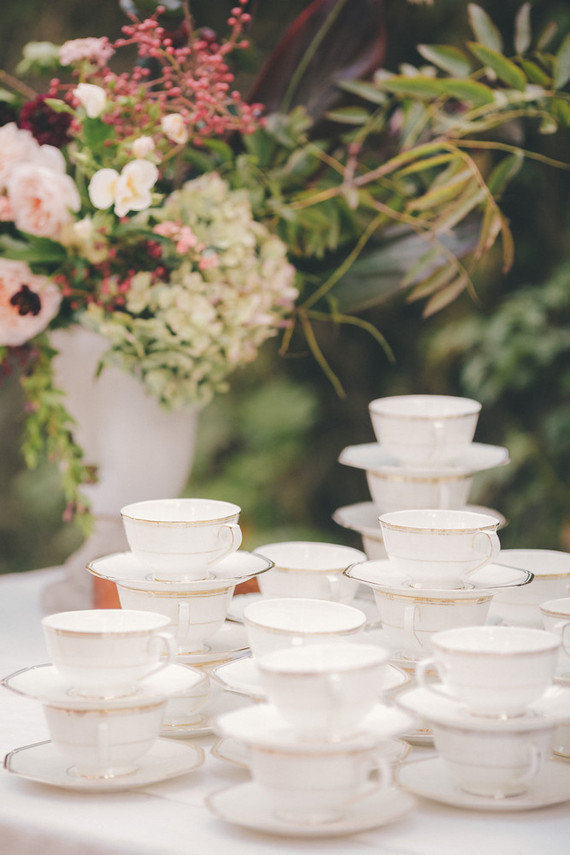 Vintage tea cups
