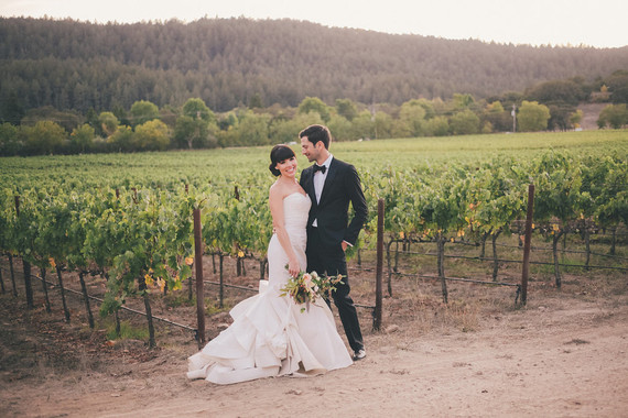 California vineyard wedding