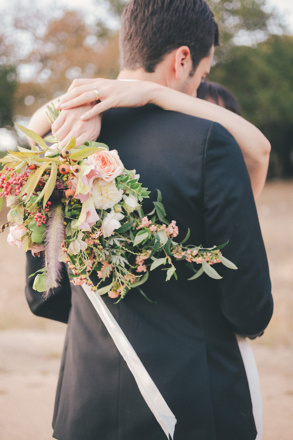 Fall bridal bouquet