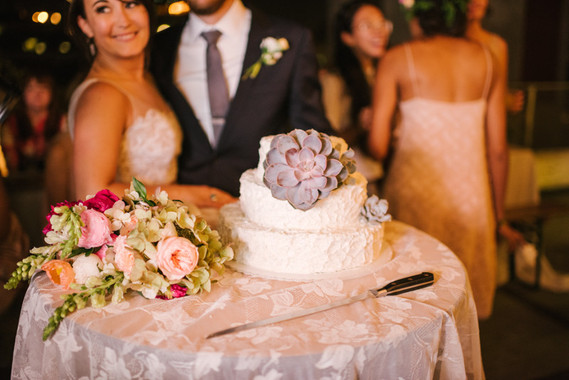 Rooftop Brooklyn wedding